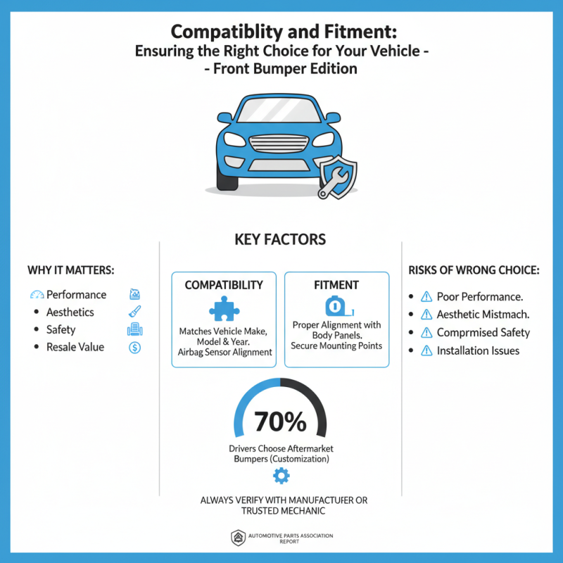 How to Choose the Right Car Front Bumper for Your Vehicle?