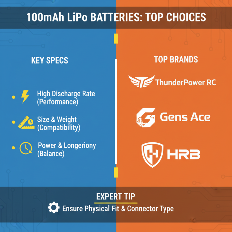 What is the Best 100mamph Lipo Battery for Your Needs?