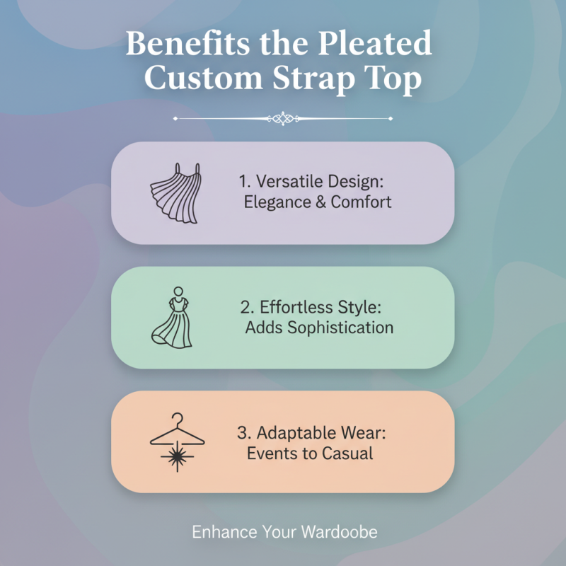 What is a Pleated Custom Strap Top and Why You Need It?