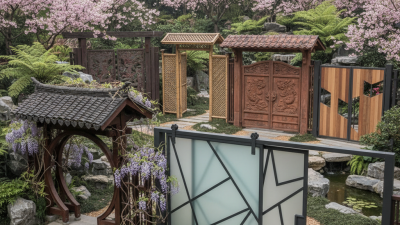 China Top Single Garden Gate Styles for Global Buyers?
