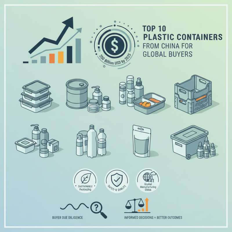Top 10 Plastic Containers from China for Global Buyers?