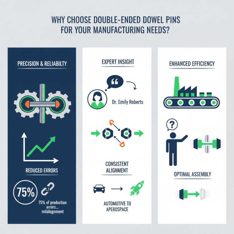 Why Choose Double-Ended Dowel Pins for Your Manufacturing Needs?