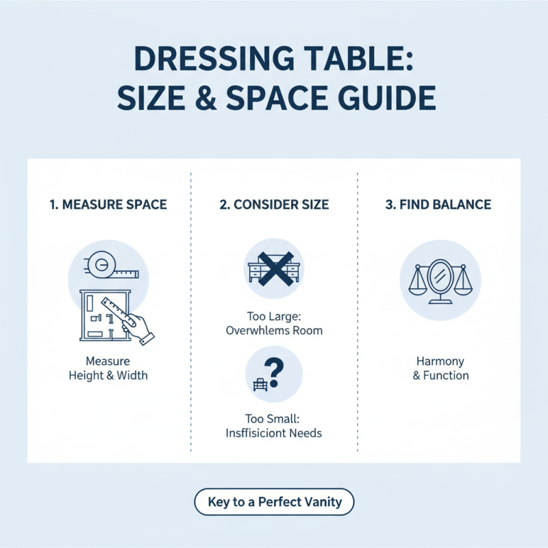 10 Essential Tips for Choosing the Perfect Bedroom Dressing Table