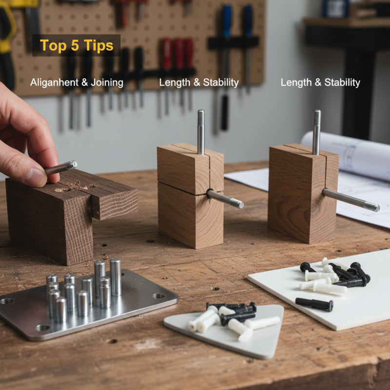 Top 5 Tips for Choosing the Right Double Ended Dowel Pin?