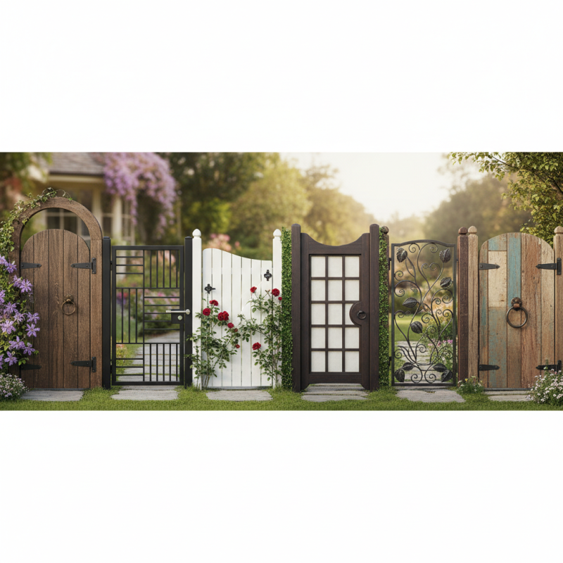 Best Single Garden Gate Designs for Your Home Project?