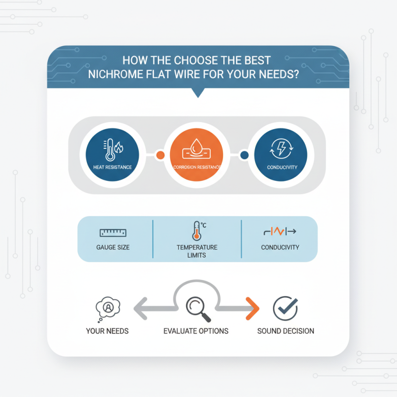 How to Choose the Best Nichrome Flat Wire for Your Needs?