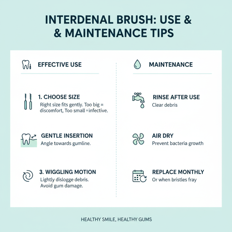 How to Choose the Best Interdental Brush for Healthy Teeth?