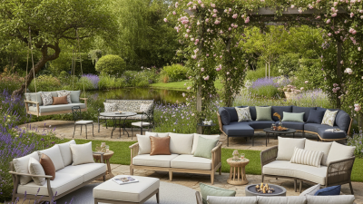 Top 10 Outdoor Furniture Sofa Styles for Your Garden Escape?