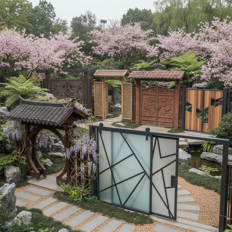 China Top Single Garden Gate Styles for Global Buyers?