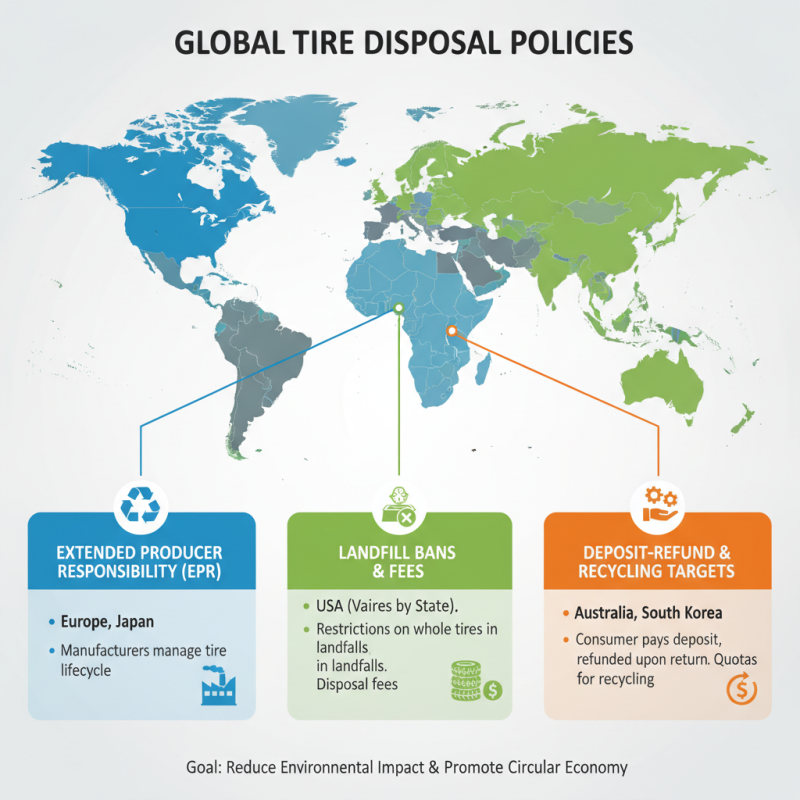 Best Practices for Old Tire Disposal Worldwide?