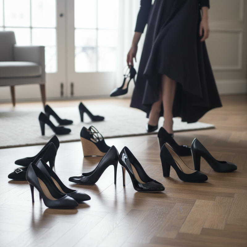 How to Choose the Perfect Ladies Black Heel for Any Occasion?
