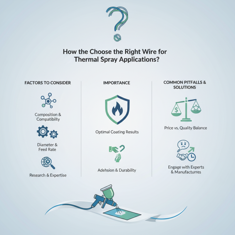 How to Choose the Right Wire for Thermal Spray Applications?