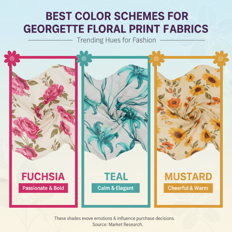 Top 10 Georgette Floral Print Fabric Options for Fashion Buyers?