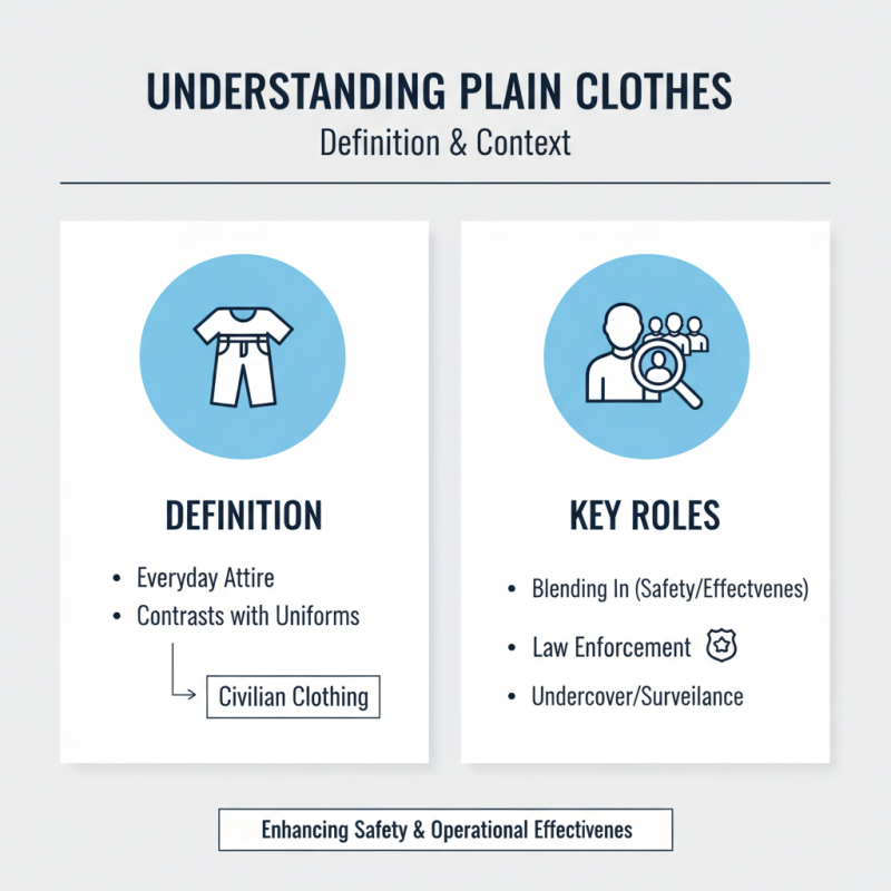 What is Plain Clothes and Why is it Important in Modern Society?