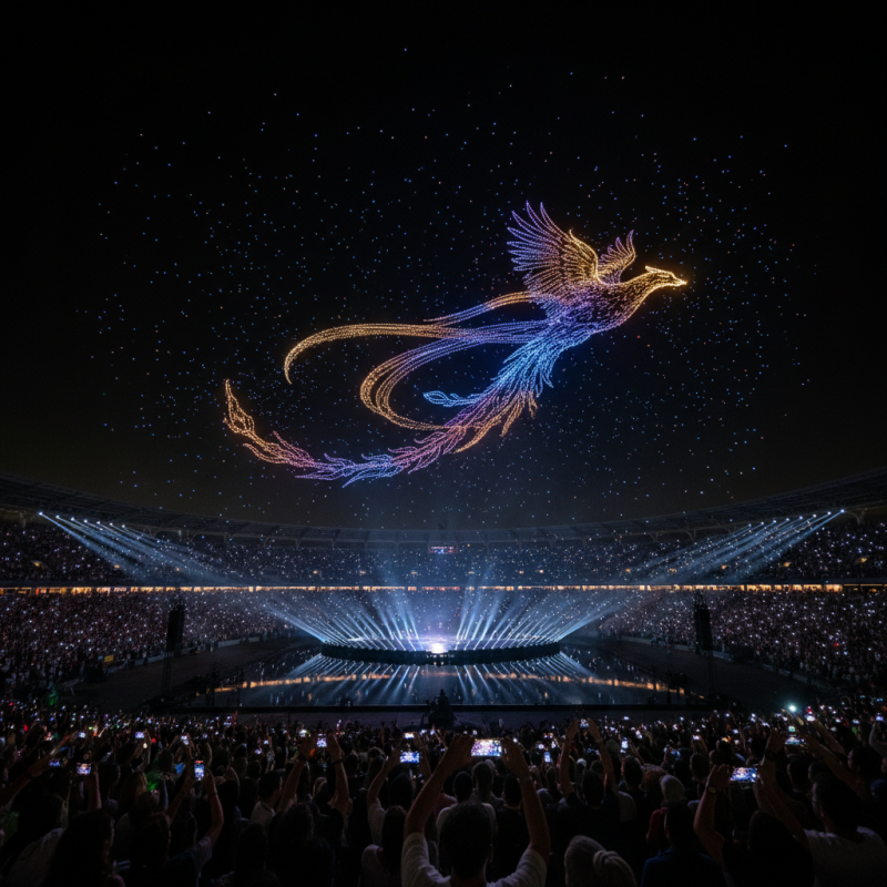 How to Create an Amazing 3D Drone Show Experience?