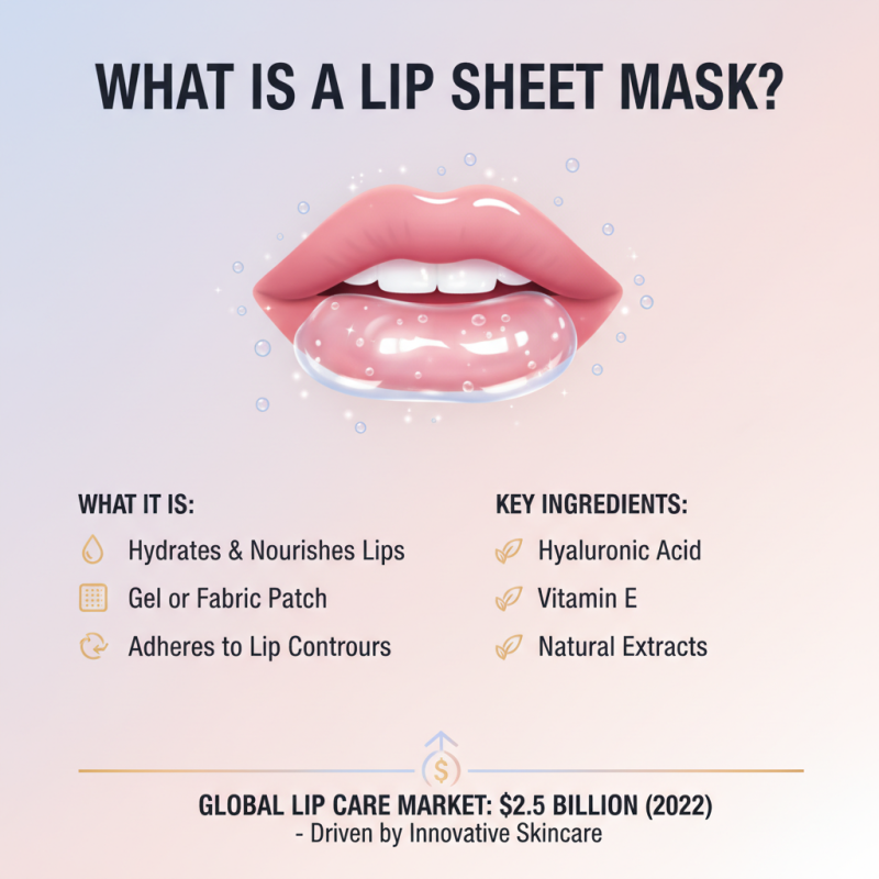 What is a Lip Sheet Mask and How Does it Benefit Your Lips?