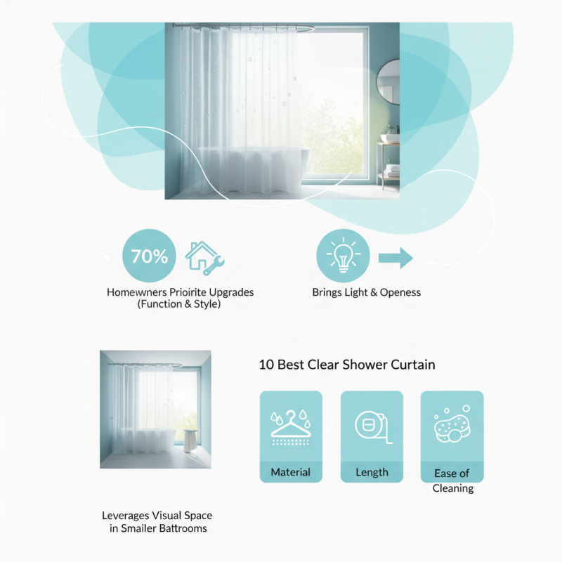10 Best Clear Shower Curtains for a Stylish Bathroom Upgrade?