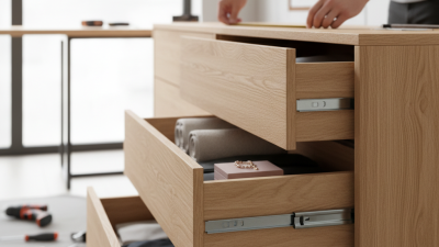 How to Choose the Best Skinny Drawer Slides for Your Furniture Needs?