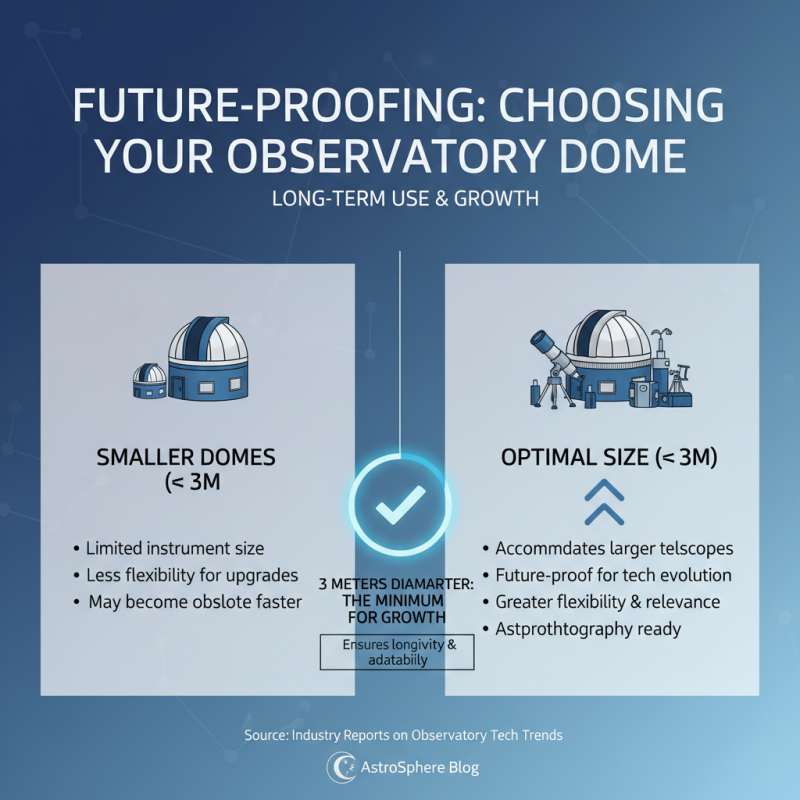 What is the Ideal Observatory Dome Diameter for Your Needs?