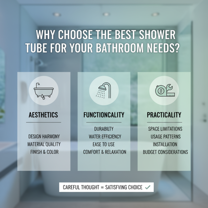 Why Choose the Best Shower Tube for Your Bathroom Needs?