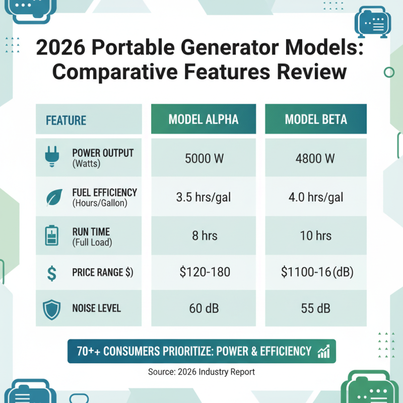2026 Top Portable Generator Options for Every Need?