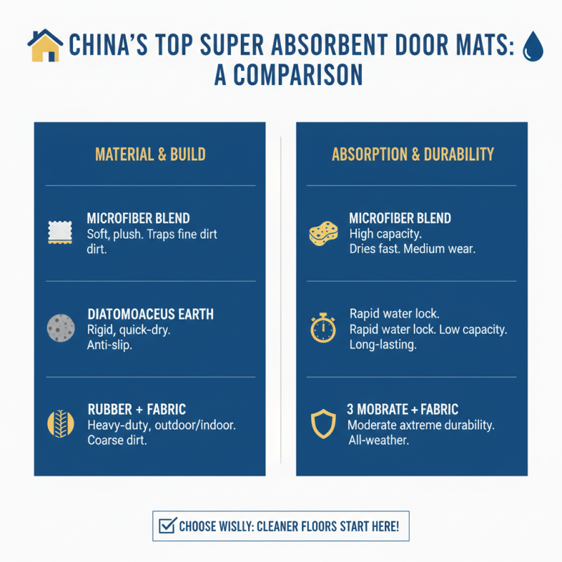 Discover the Benefits of China Best Super Absorbent Door Mat for Your Home?