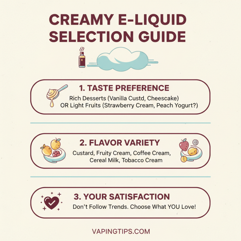 Discover the Best Creamy E-Liquid Options for Global Buyers