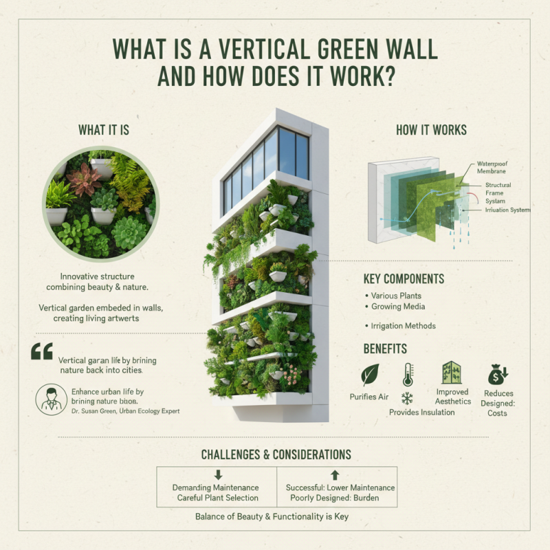 What is a Vertical Green Wall and How Does It Work?
