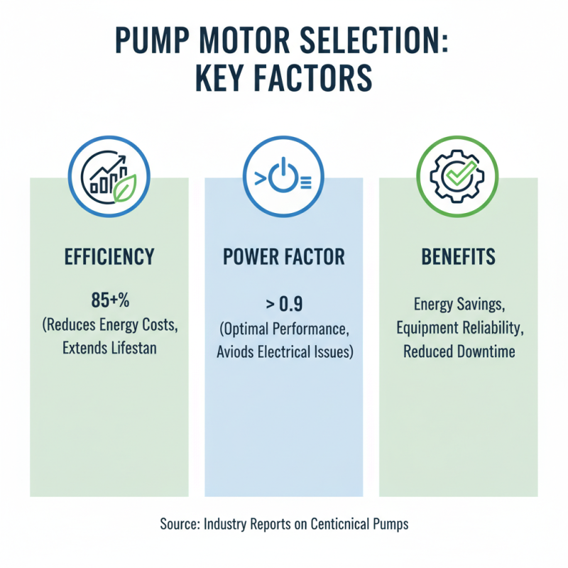 10 Tips for Choosing the Right Centrifugal Pump Motor for Your Needs?