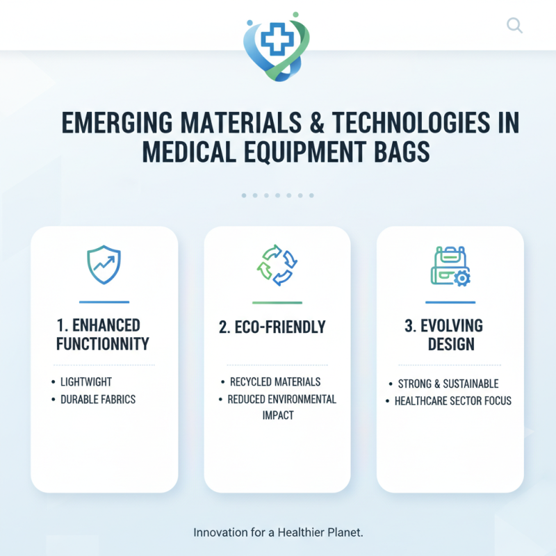 2026 Top Medical Equipment Bag Innovations and Trends?