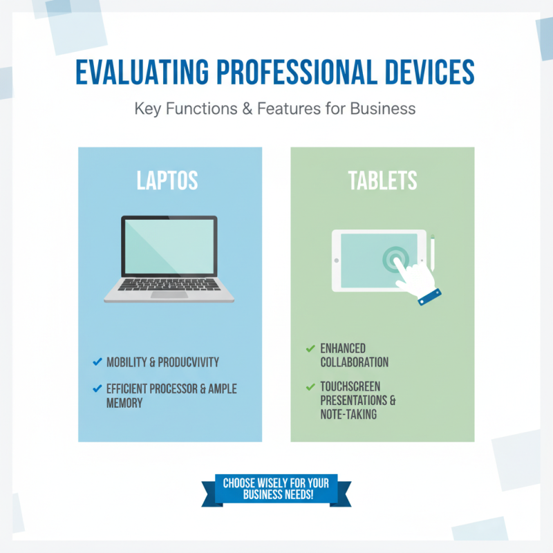 How to Choose the Best Professional Devices for Your Business Needs?