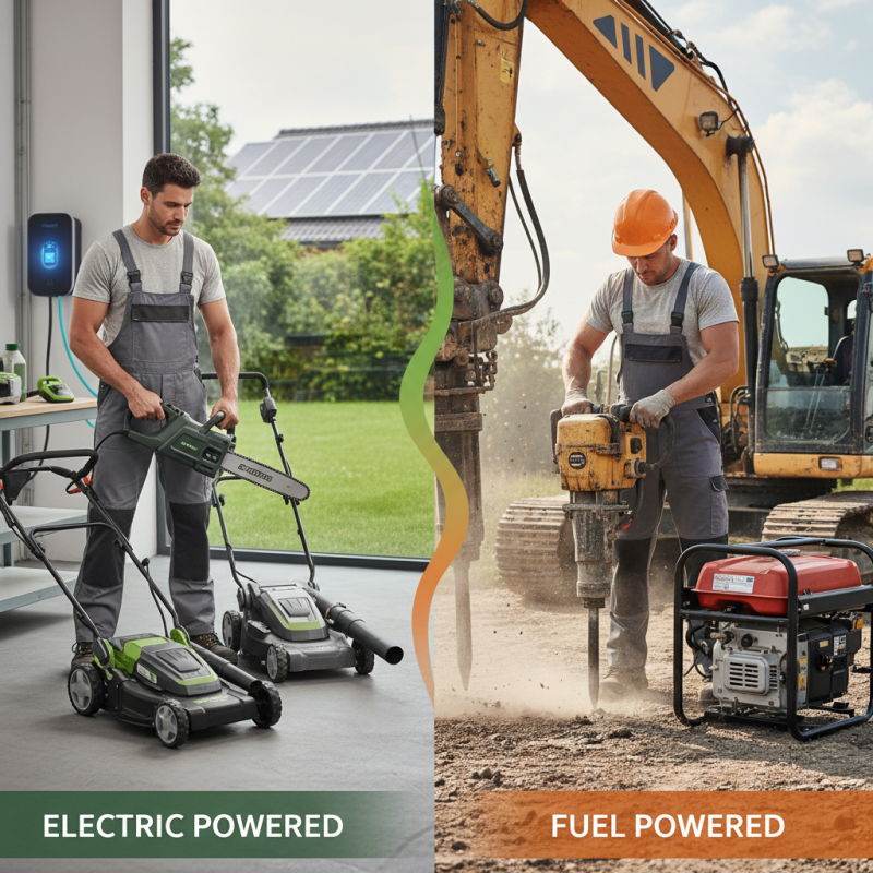 China Best Electric vs Fuel Powered Equipment What Should You Choose?