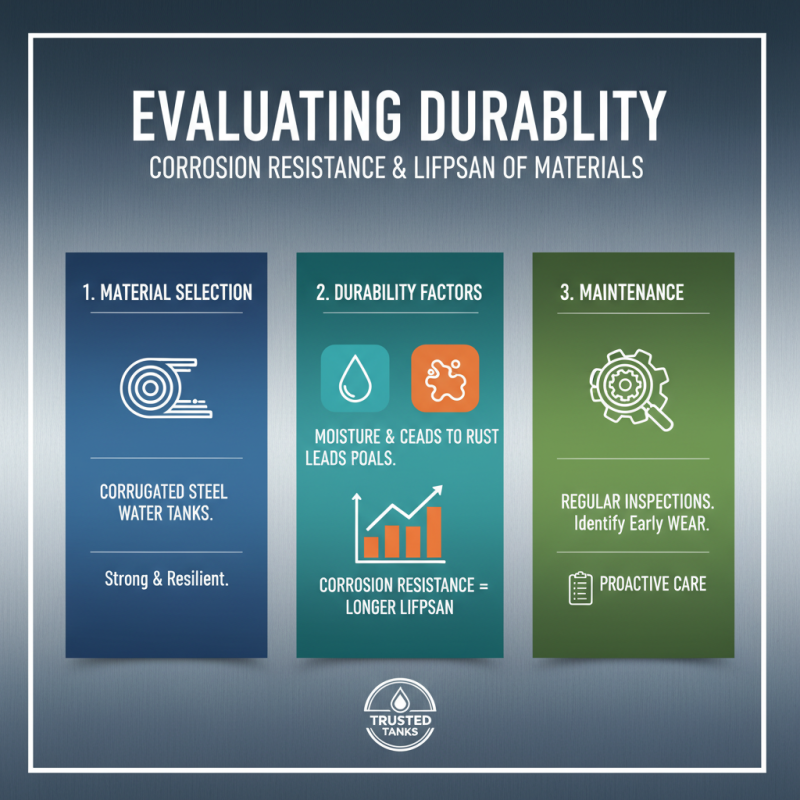 2026 How to Choose the Best Corrugated Steel Water Tank?