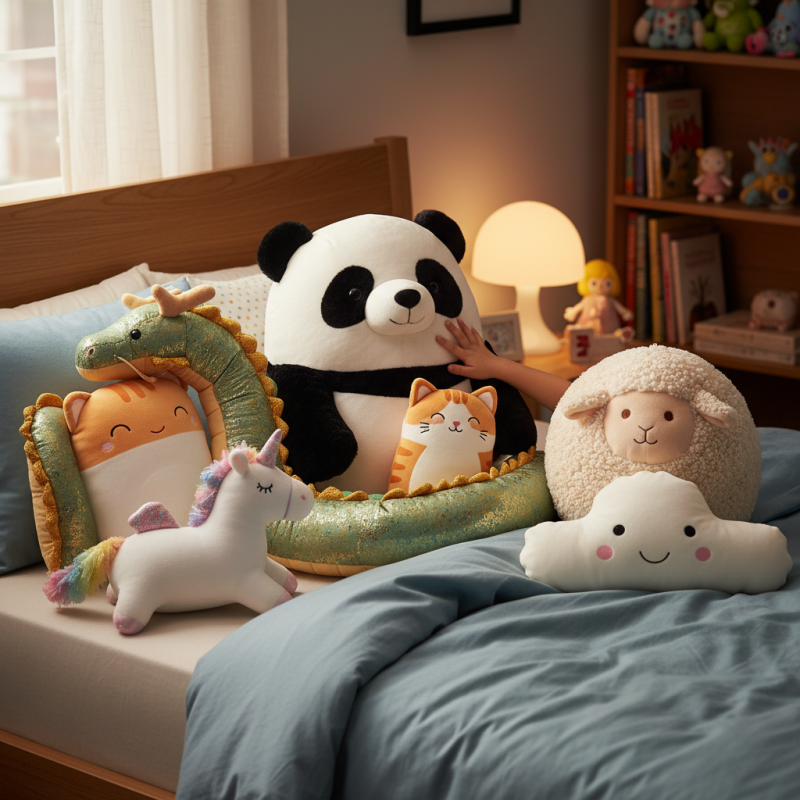 China Best Stuffed Pillow Animals for Comfort and Playfulness?