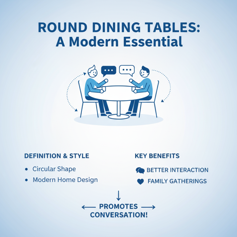 What is a Round Dining Table and Chairs Set for Your Home?