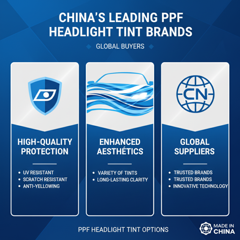 China Top Ppf Headlight Tint Options for Global Buyers?
