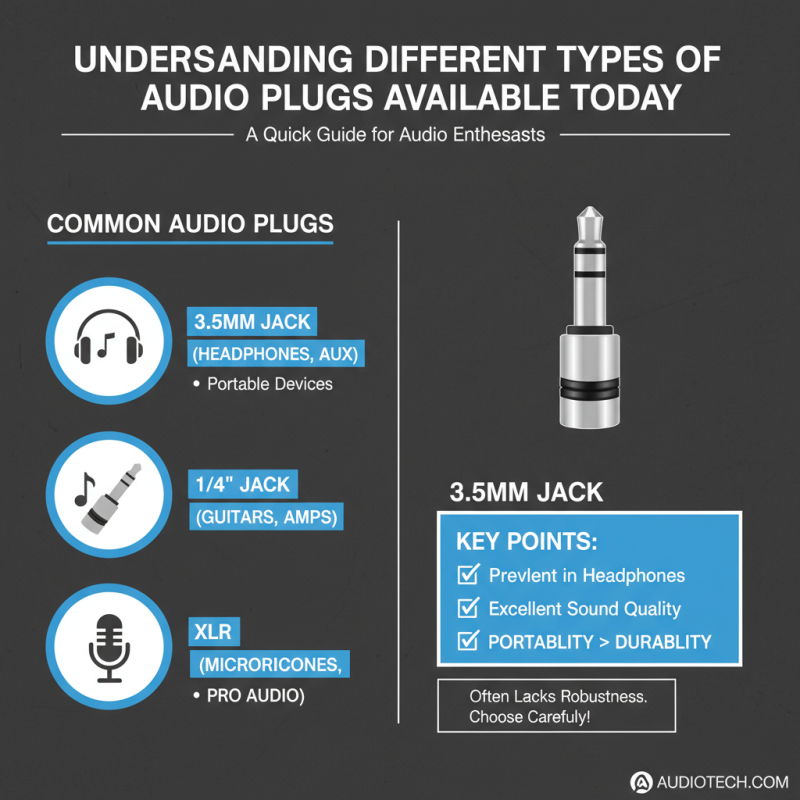 How to Choose the Right Audio Plugs for Your Needs?