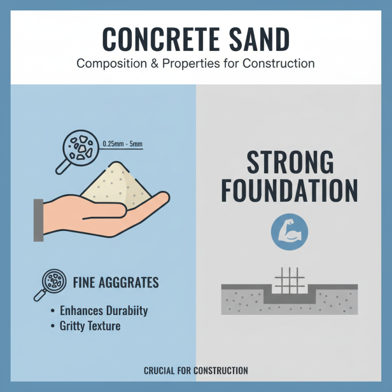 Why is Concrete Sand Essential for Your Construction Projects?