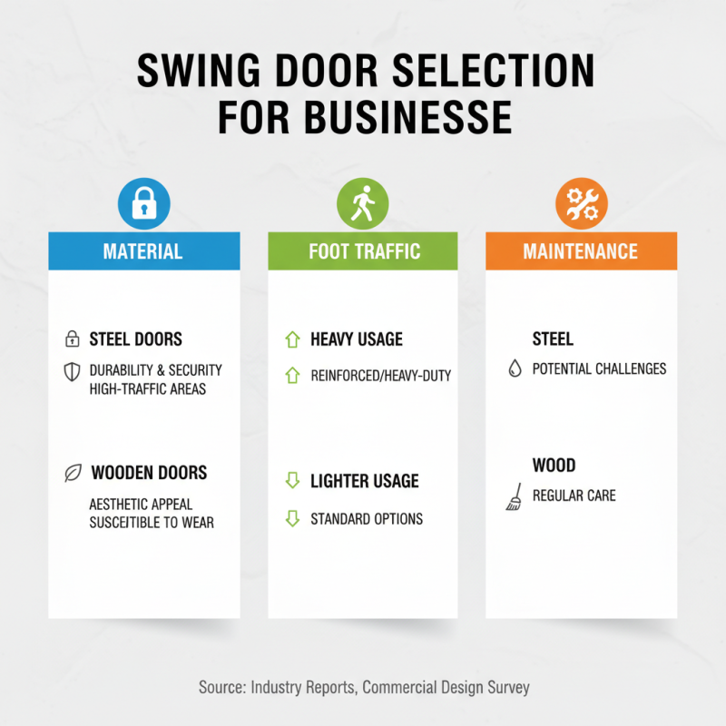 2026 How to Choose the Best Swing Door for Your Business?