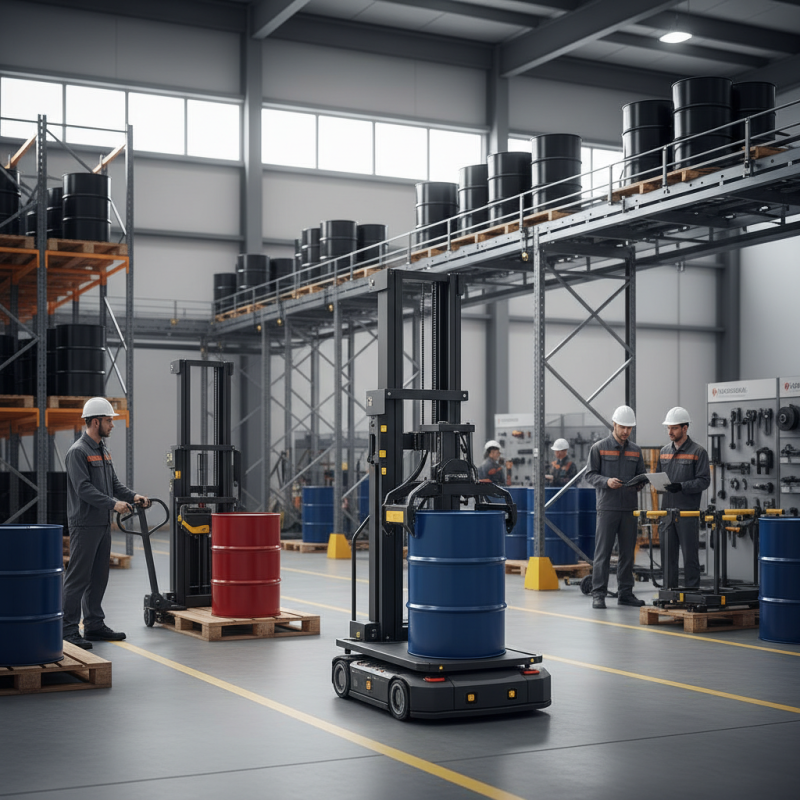 2026 Best Drum Handling Equipment for Efficient Logistics?