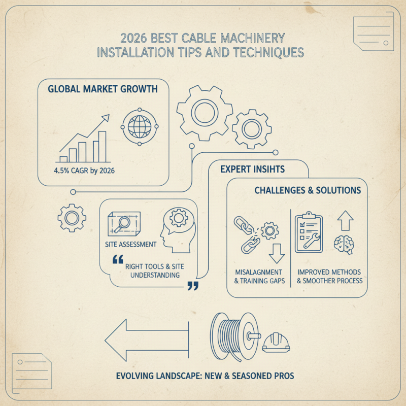 2026 Best Cable Machinery Installation Tips and Techniques?