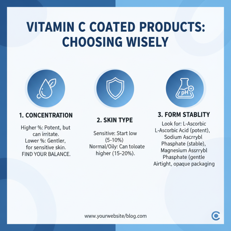 How to Choose the Best Vitamin C Coated Products for Your Needs?