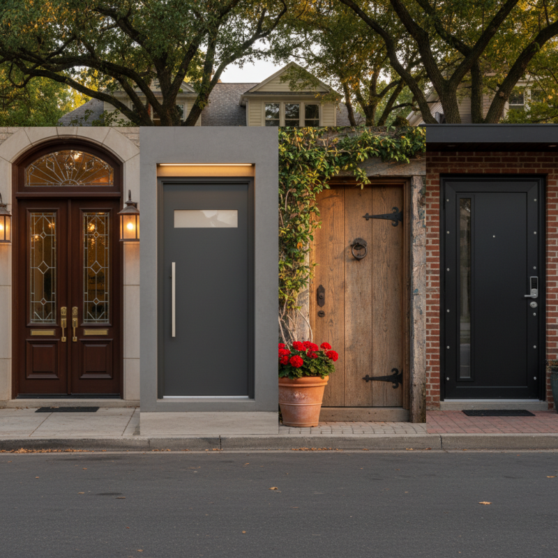 Best Front Doors for Every Home Style and Security Needs?