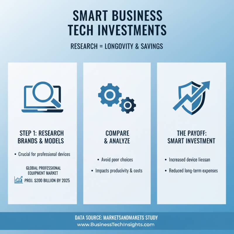 How to Choose the Best Professional Devices for Your Business Needs?