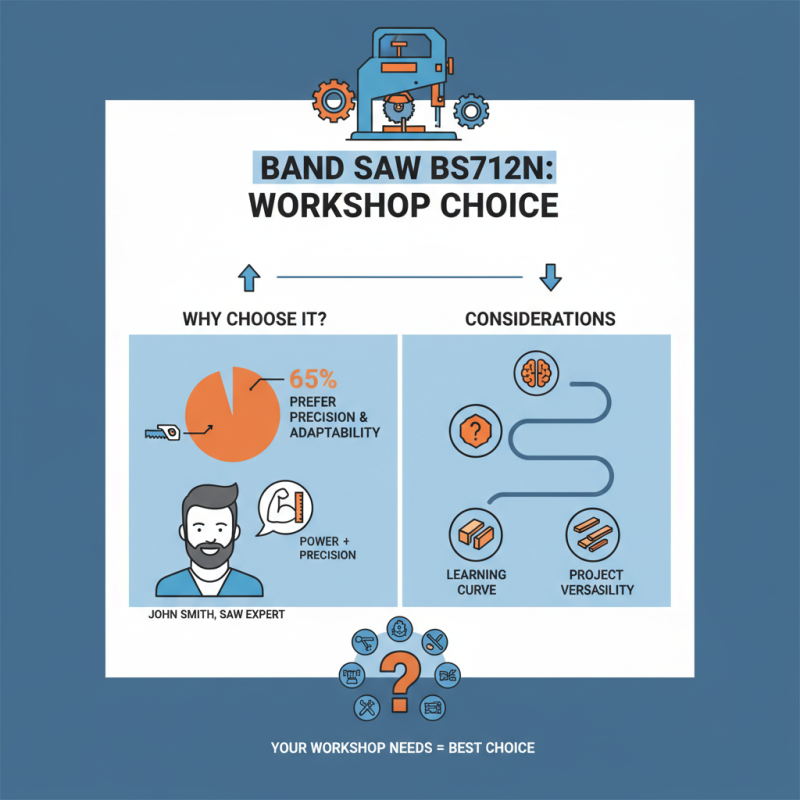 How to Choose the Best Band Saw Bs712n for Your Workshop?