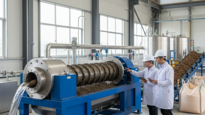 China Best Screw Sludge Dewatering Machine for Efficient Waste Management?