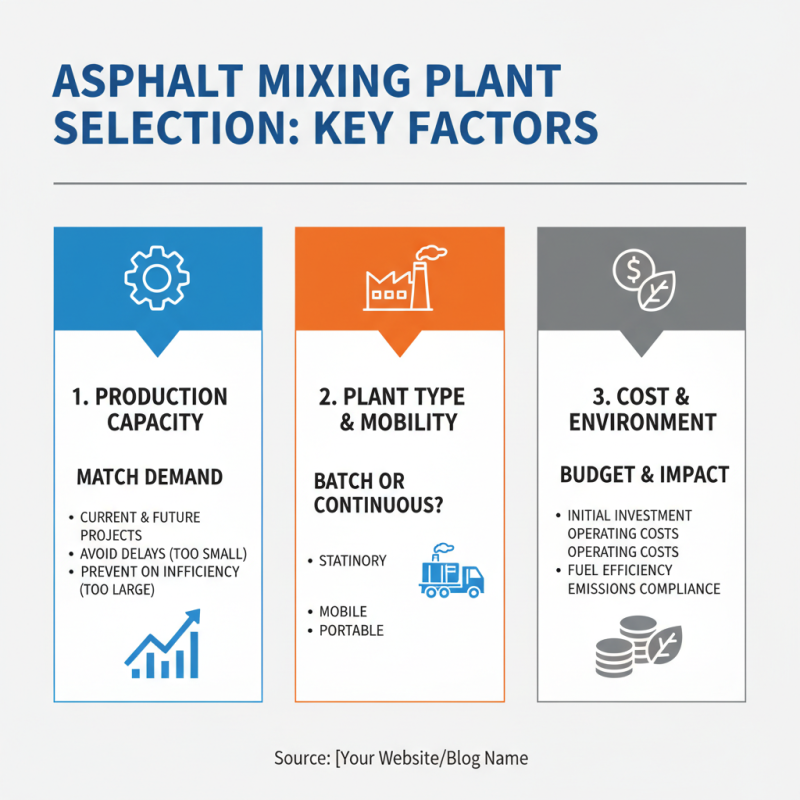 10 Essential Tips for Choosing the Best Asphalt Mixing Plant?