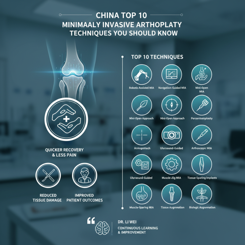 China Top 10 Minimally Invasive Arthroplasty Techniques You Should Know?