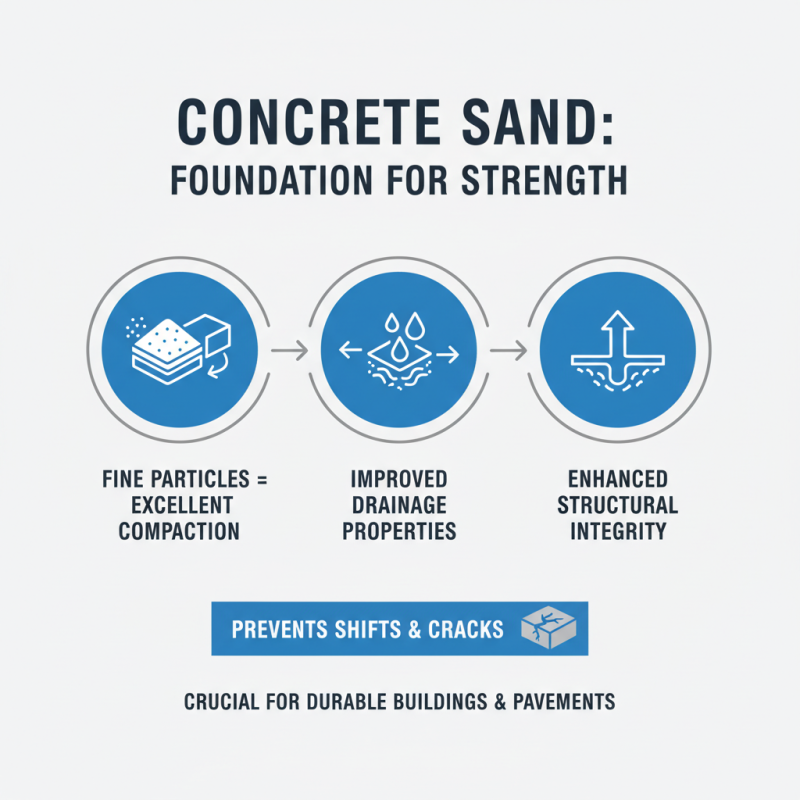 Why is Concrete Sand Essential for Your Construction Projects?