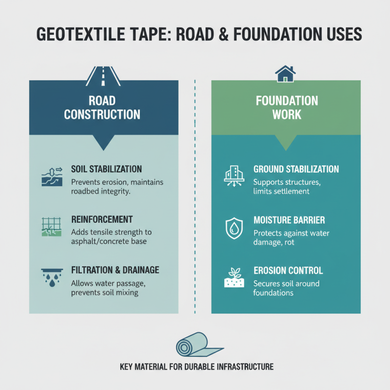 What is Geotextile Tape and How is it Used in Construction?